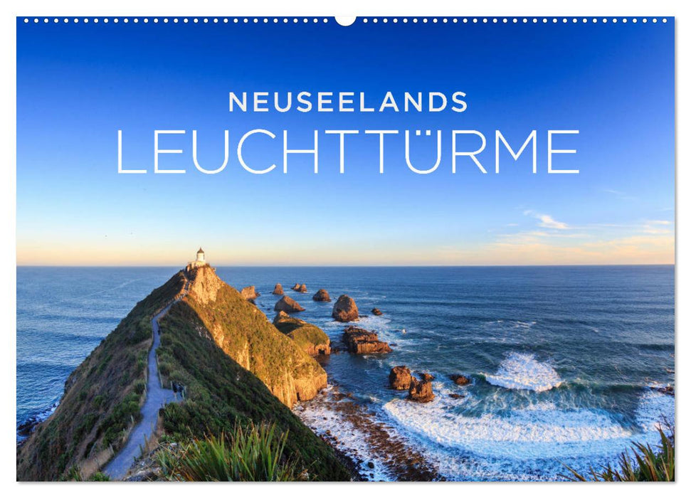 Les phares de Nouvelle-Zélande (calendrier mural CALVENDO 2024) 