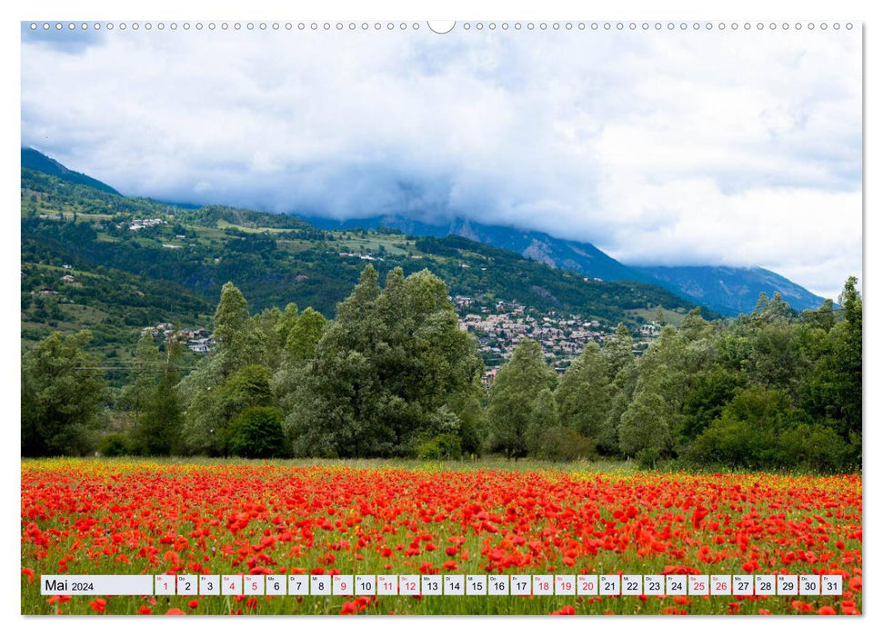 Hautes Alpes de Provence (Calendrier mural CALVENDO Premium 2024) 