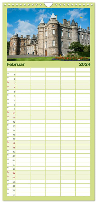 Ecosse (Agenda familial CALVENDO 2024) 