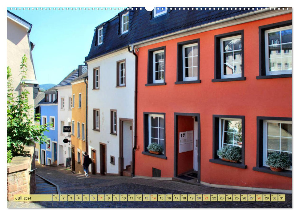 Saarburg - Ein sehenswertes Städtchen an der Saar (CALVENDO Premium Wandkalender 2024)