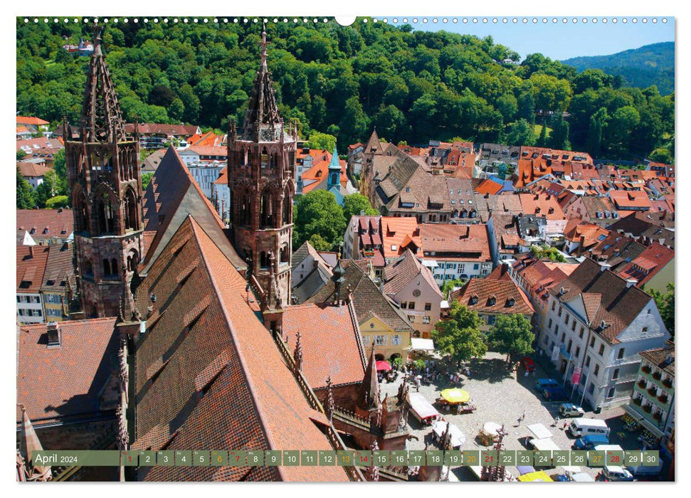 Forêt-Noire pittoresque (calendrier mural CALVENDO 2024) 