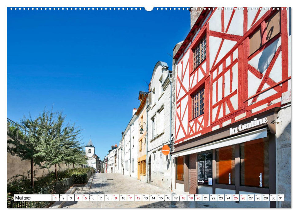 Ein Sommer in Orléans vom Frankfurter Taxifahrer Petrus Bodenstaff (CALVENDO Premium Wandkalender 2024)