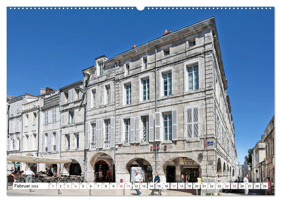 Ein Sommer in La Rochelle vom Frankfurter Taxifahrer Petrus Bodenstaff (CALVENDO Premium Wandkalender 2024)