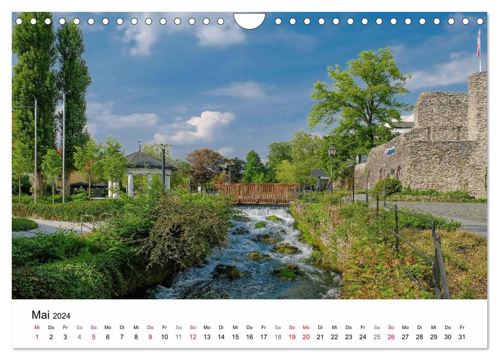 PADERBORN - Ville aux sources (Calendrier mural CALVENDO 2024) 