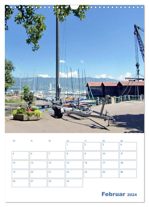 Lindau. L'île Lucky Finder (calendrier mural CALVENDO 2024) 