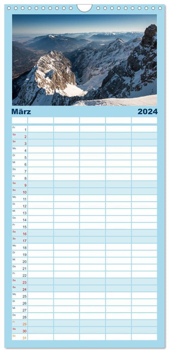 La fascination des « pixels de montagne » pour la randonnée en montagne (agenda familial CALVENDO 2024) 