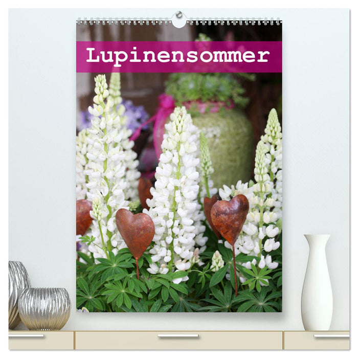Lupinensommer (CALVENDO Premium Wandkalender 2024)