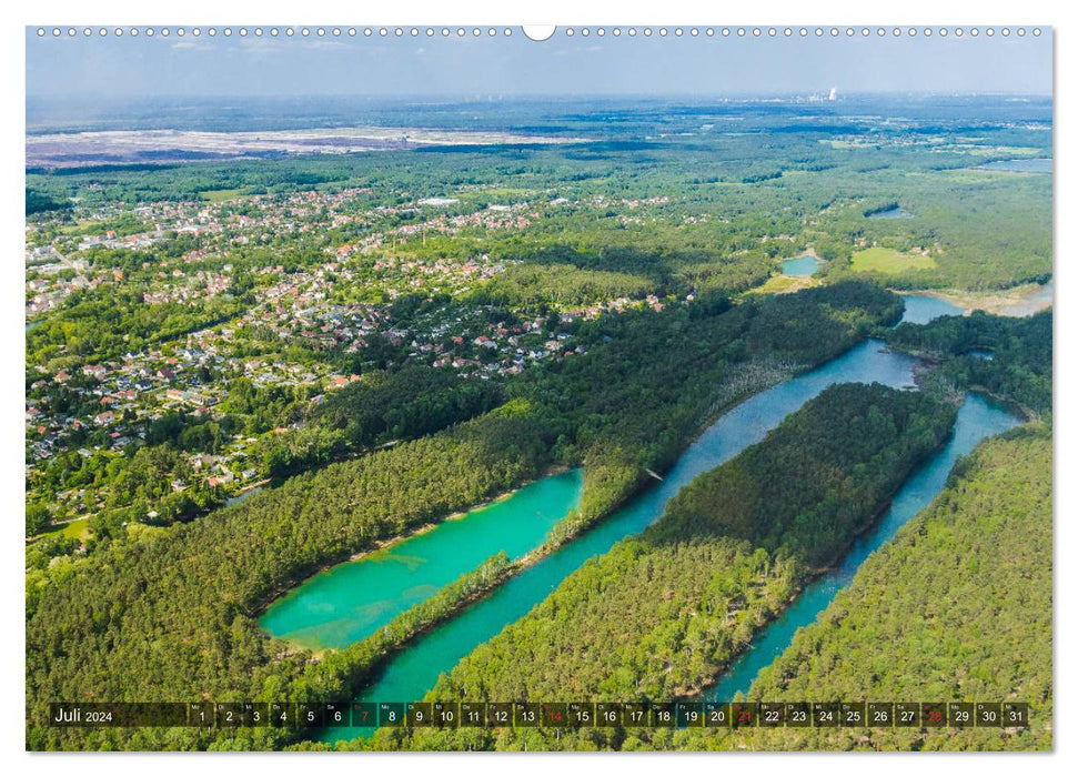 Reisen auf schmaler Spur - Kromlau - Weißwasser - Bad Muskau (CALVENDO Premium Wandkalender 2024)