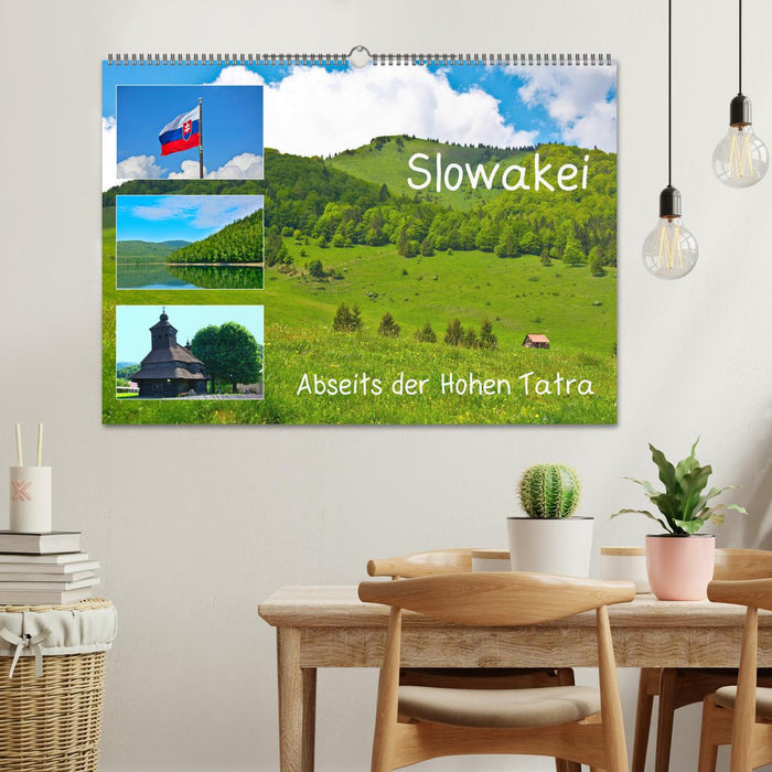 Slovaquie - Loin des Hautes Tatras (Calendrier mural CALVENDO 2024) 