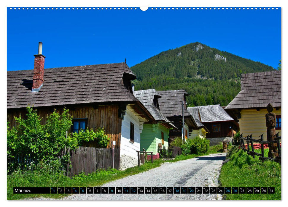 Slovaquie - Loin des Hautes Tatras (Calendrier mural CALVENDO 2024) 