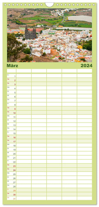 Gran Canaria (CALVENDO Familienplaner 2024)