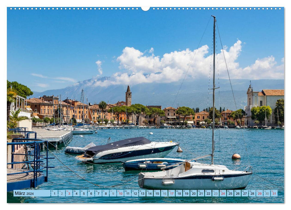 Italiens romantische Seen (CALVENDO Premium Wandkalender 2024)