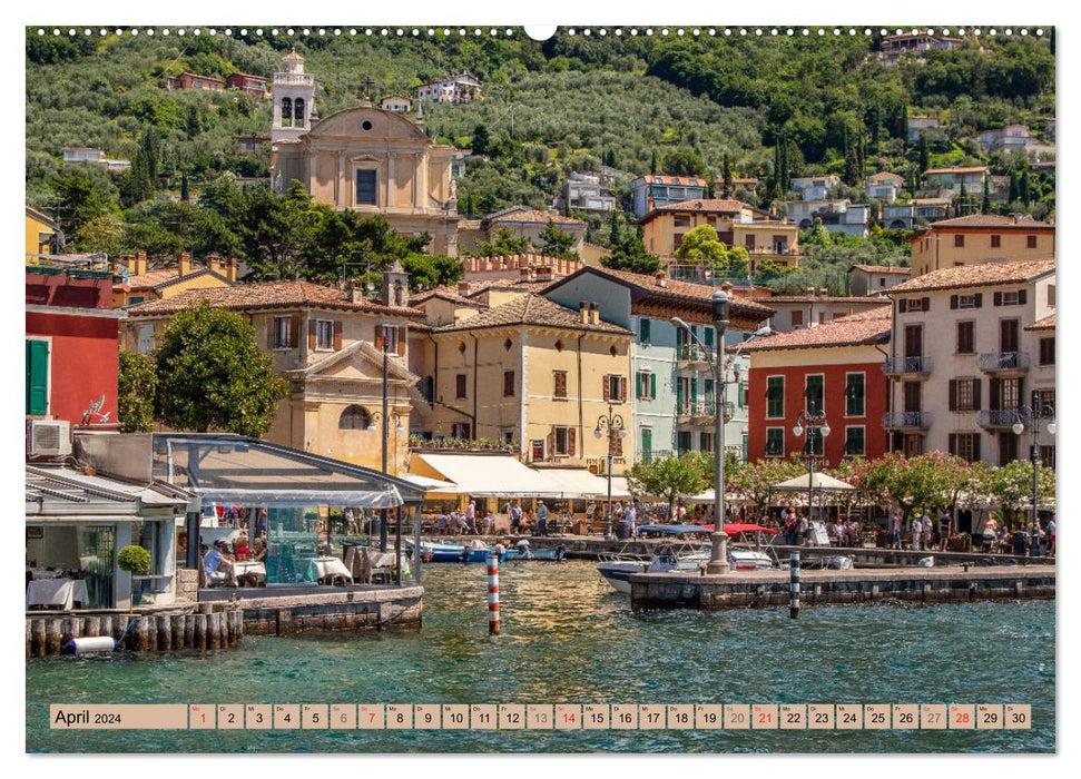Italiens romantische Seen (CALVENDO Premium Wandkalender 2024)