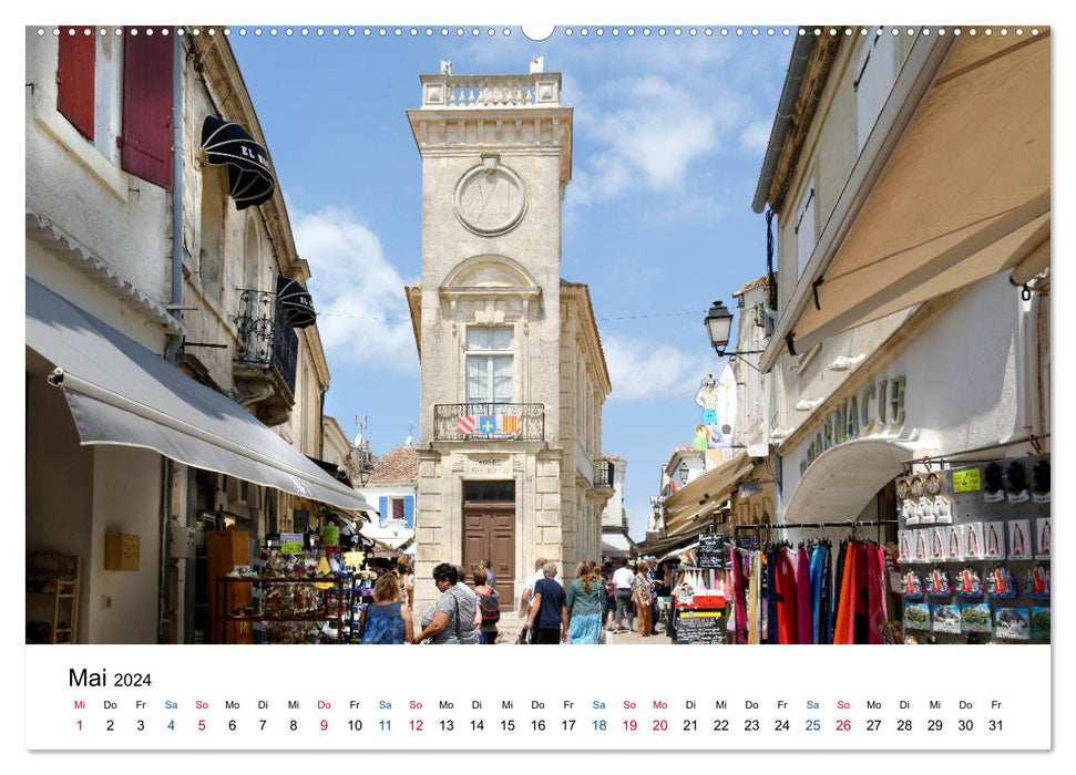 Frankreichs schönste Dörfer - Saintes Maries de la Mer (CALVENDO Premium Wandkalender 2024)