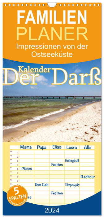 Le calendrier Darß (agenda familial CALVENDO 2024) 