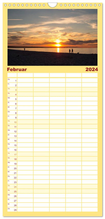 Le calendrier Darß (agenda familial CALVENDO 2024) 