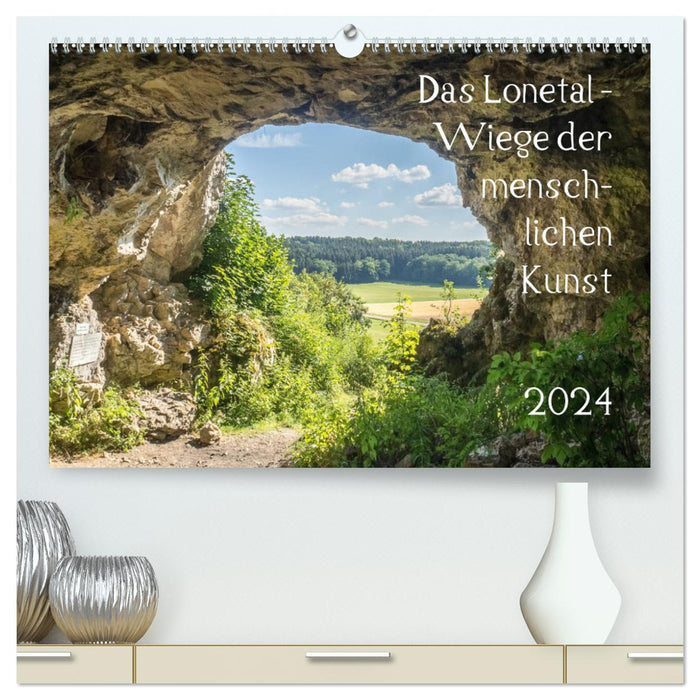 The Lone Valley – Berceau de l'art humain (Calvendo Premium Wall Calendar 2024) 