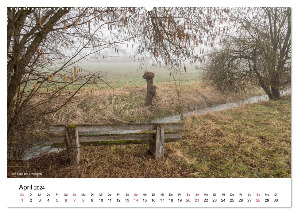 The Lone Valley – Berceau de l'art humain (Calvendo Premium Wall Calendar 2024) 