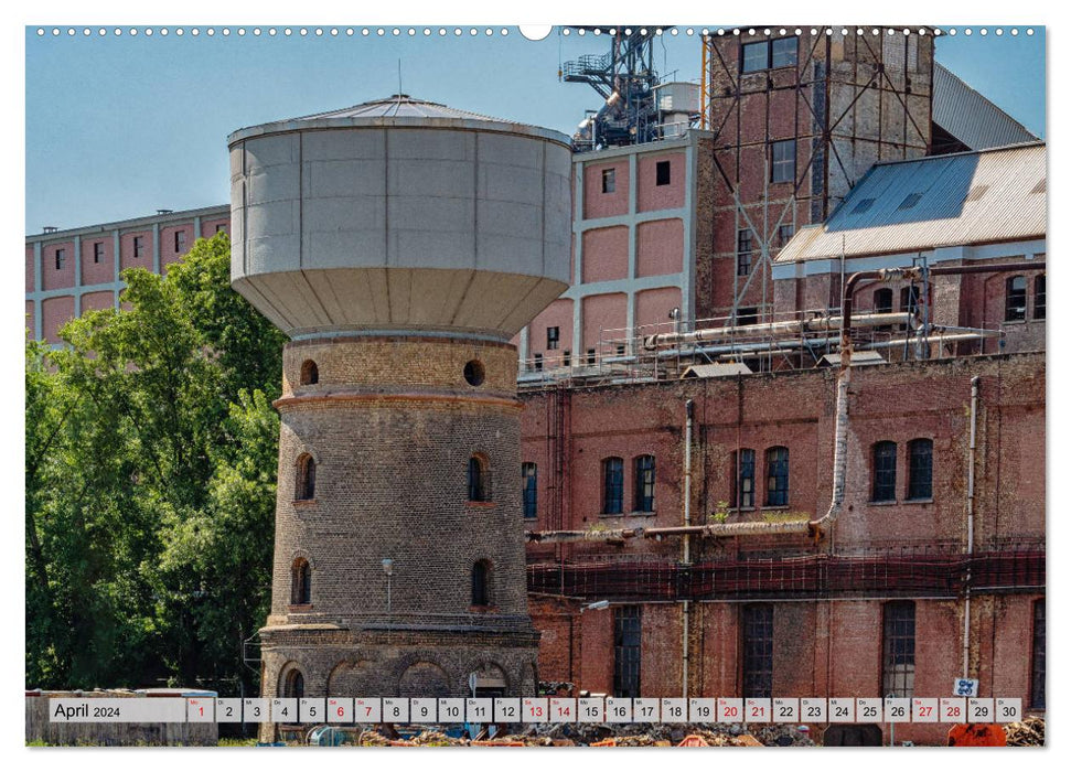 Mannheim - Stadt der Wassertürme (CALVENDO Wandkalender 2024)