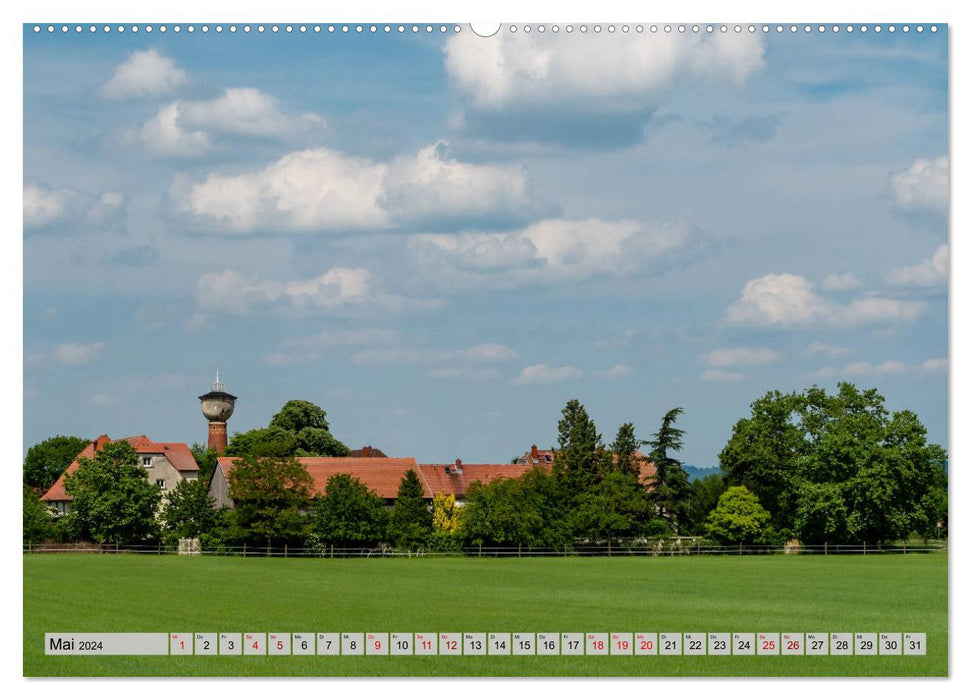 Mannheim - Stadt der Wassertürme (CALVENDO Wandkalender 2024)