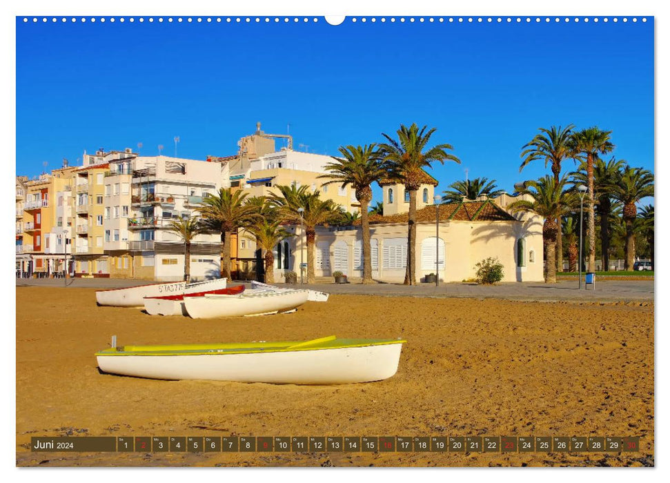 Costa de Ponent - Unterwegs zwischen Barcelona und Tarragona (CALVENDO Premium Wandkalender 2024)