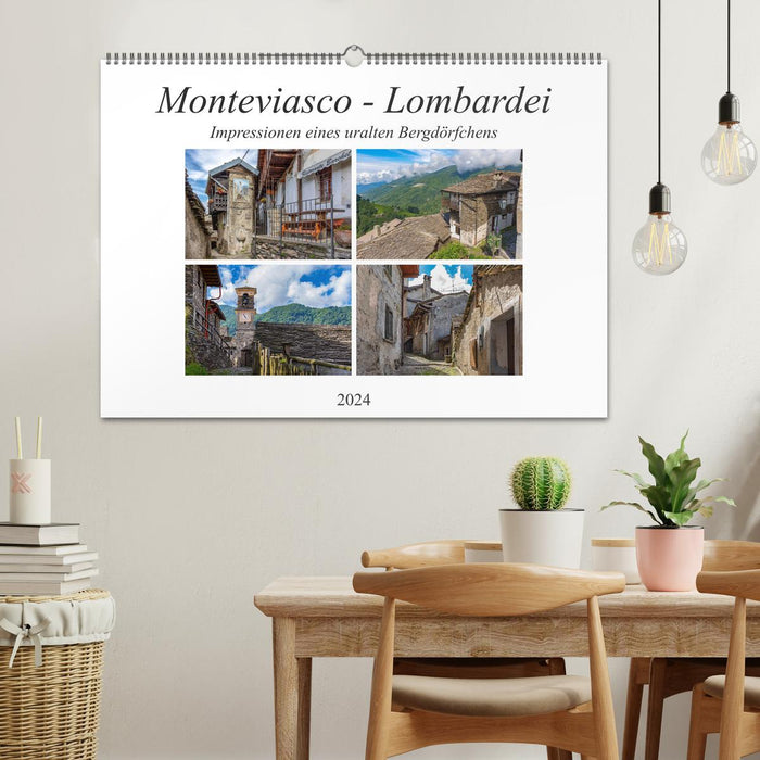 Monteviasco - Lombardei (CALVENDO Wandkalender 2024)