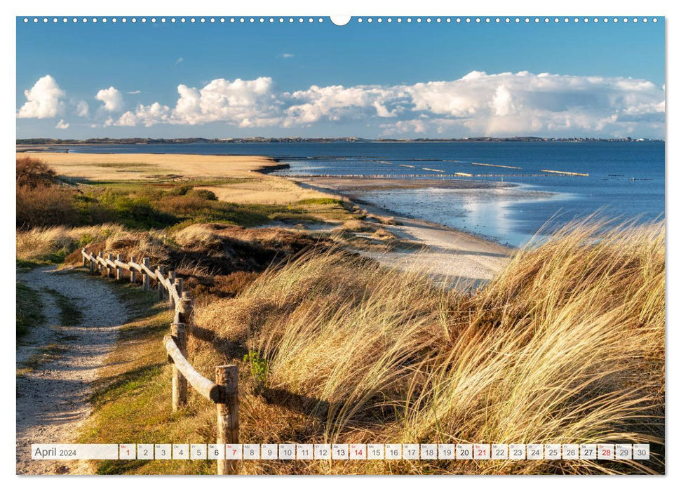 Nordseeperle Sylt (CALVENDO Premium Wandkalender 2024)