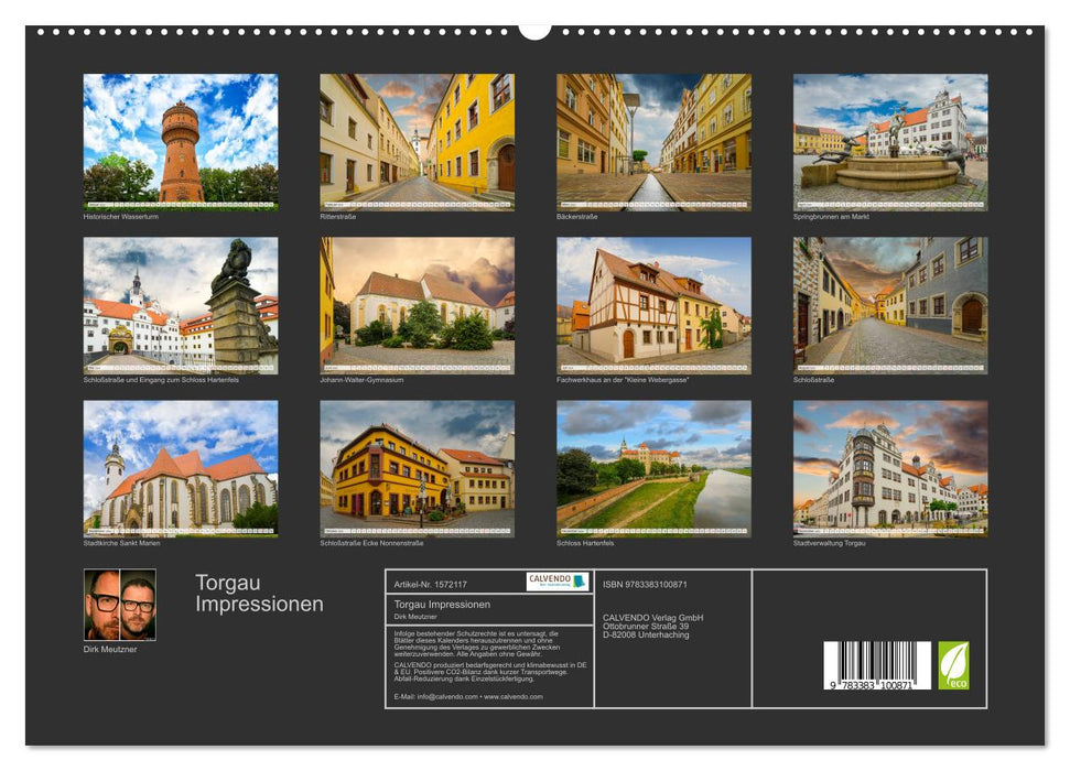 Torgau Impressionen (CALVENDO Premium Wandkalender 2024)