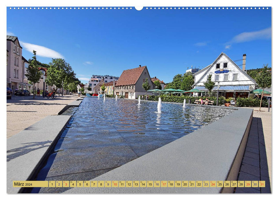 Albstadt - Bilder der Stadtteile (CALVENDO Premium Wandkalender 2024)