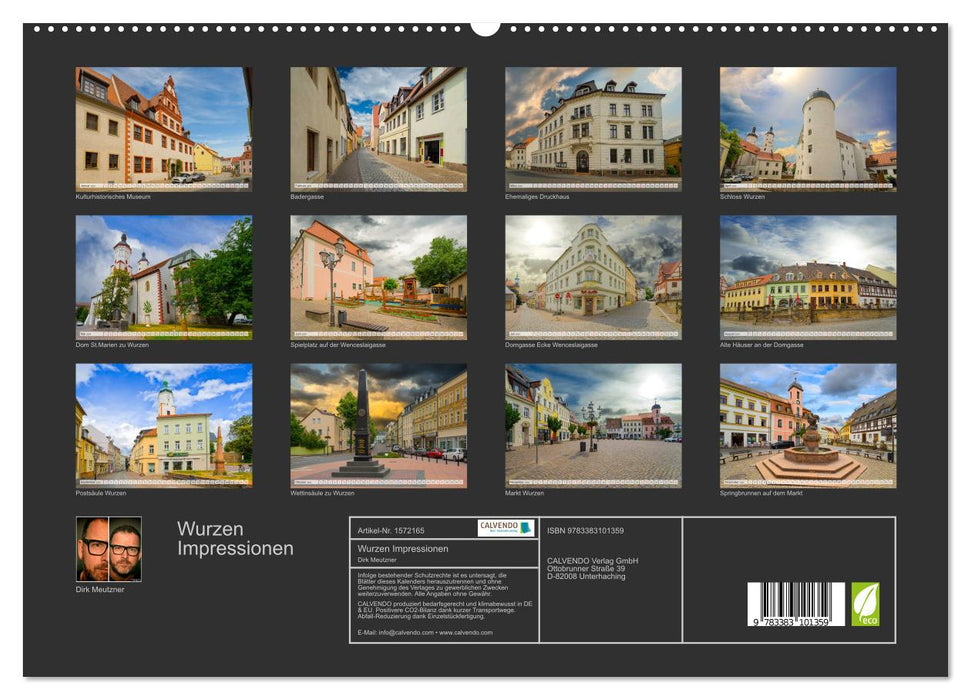 Wurzen Impressionen (CALVENDO Premium Wandkalender 2024)