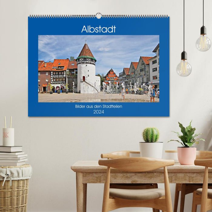 Albstadt - Bilder der Stadtteile (CALVENDO Wandkalender 2024)