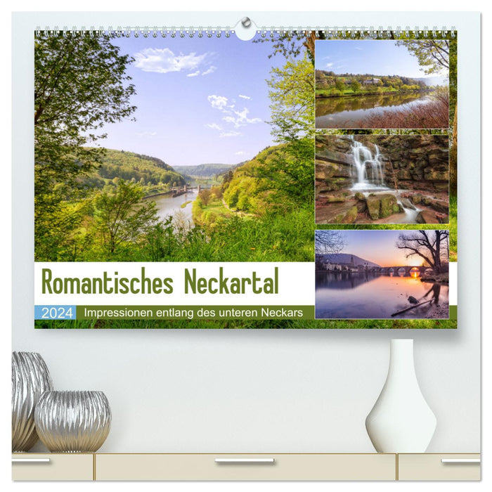 Romantisches Neckartal (CALVENDO Premium Wandkalender 2024)