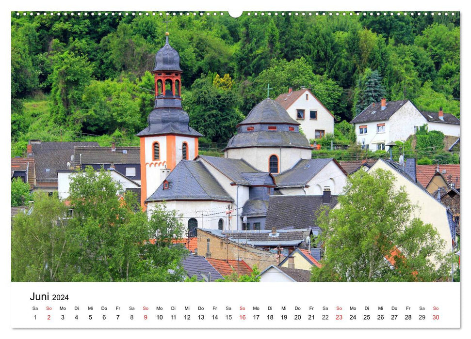 Am Mittelrhein entlang - Von Bacharach nach Rüdesheim (CALVENDO Wandkalender 2024)