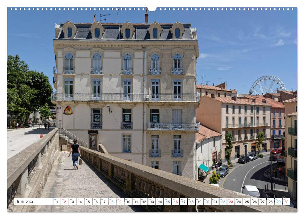 Frankreichs große Städte - Béziers (CALVENDO Wandkalender 2024)
