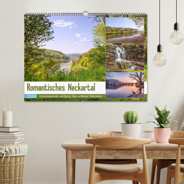 Romantisches Neckartal (CALVENDO Wandkalender 2024)