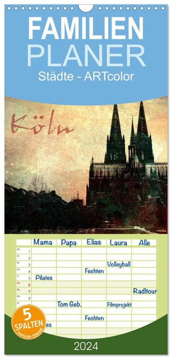 Köln (CALVENDO Familienplaner 2024)
