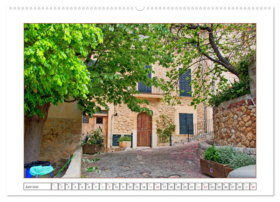 Mallorca, die reizvolle Sonneninsel (CALVENDO Premium Wandkalender 2024)