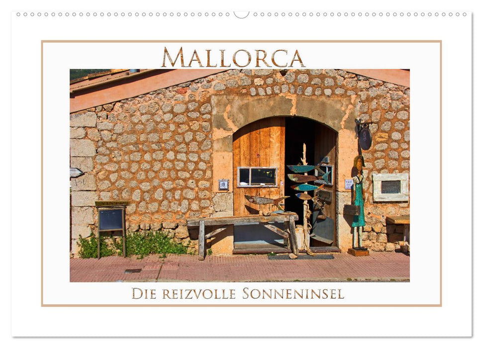 Mallorca, die reizvolle Sonneninsel (CALVENDO Wandkalender 2024)