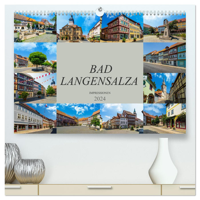 Bad Langensalza Impressionen (CALVENDO Premium Wandkalender 2024)