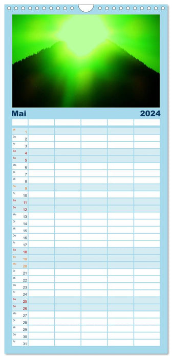 Licht-Portale 2024 (CALVENDO Familienplaner 2024)