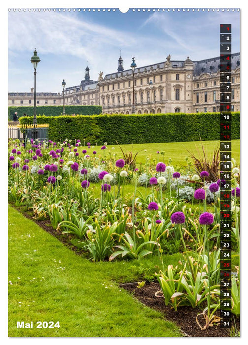 PARIS Stadtspaziergang (CALVENDO Premium Wandkalender 2024)