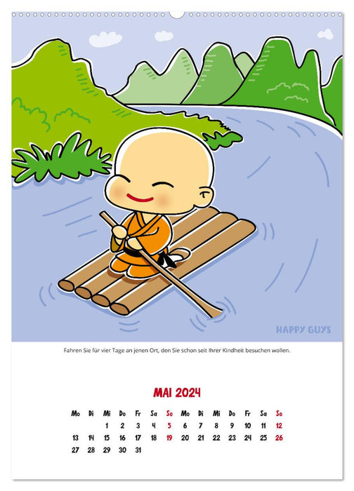 Happiness 2024 (CALVENDO Wandkalender 2024)