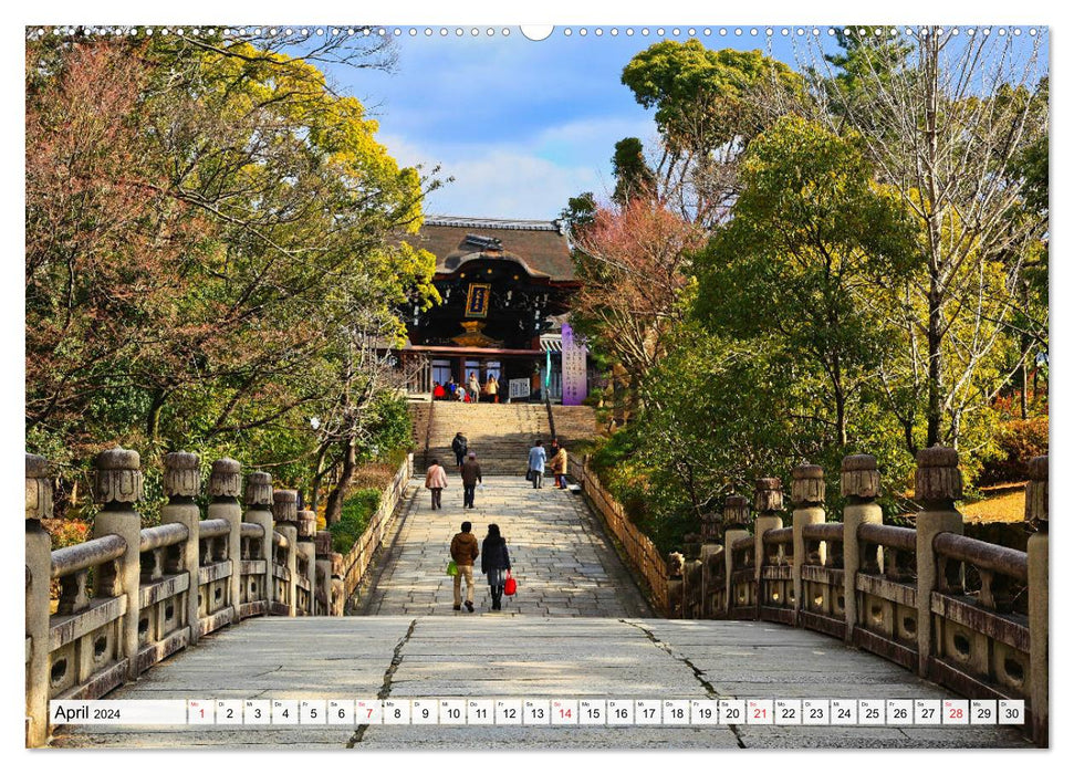 Kyoto Impressionen (CALVENDO Wandkalender 2024)
