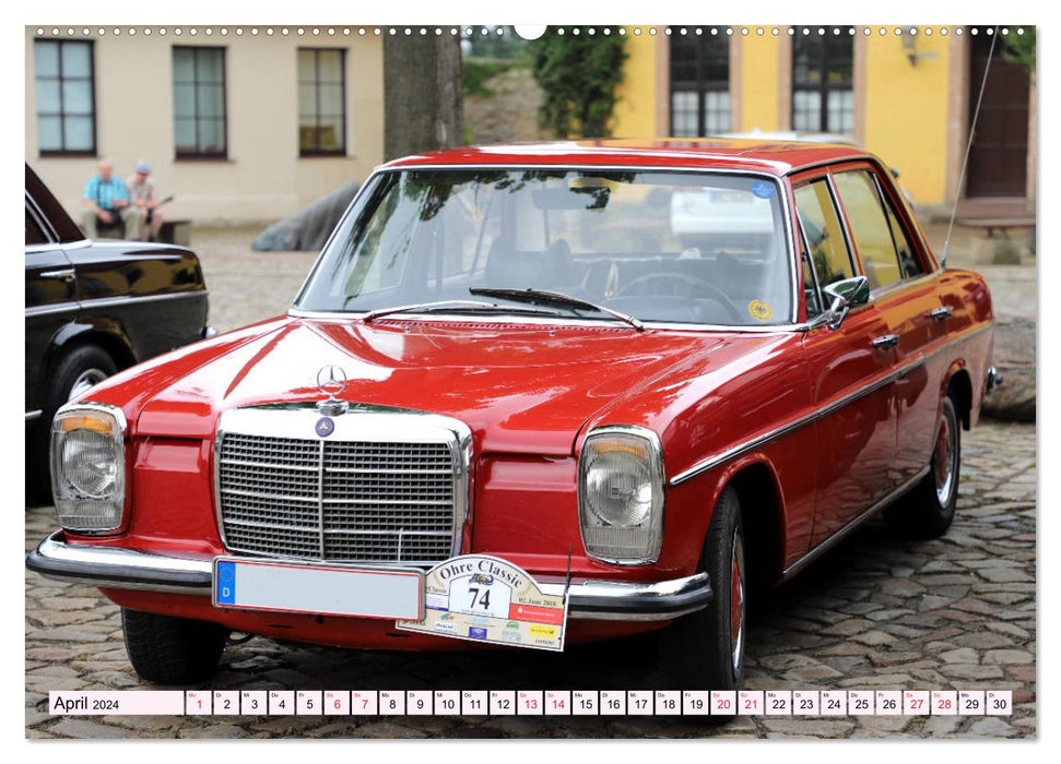 Ohre Classics - Oldtimer auf der Schlossdomäne in Wolmirstedt (CALVENDO Premium Wandkalender 2024)