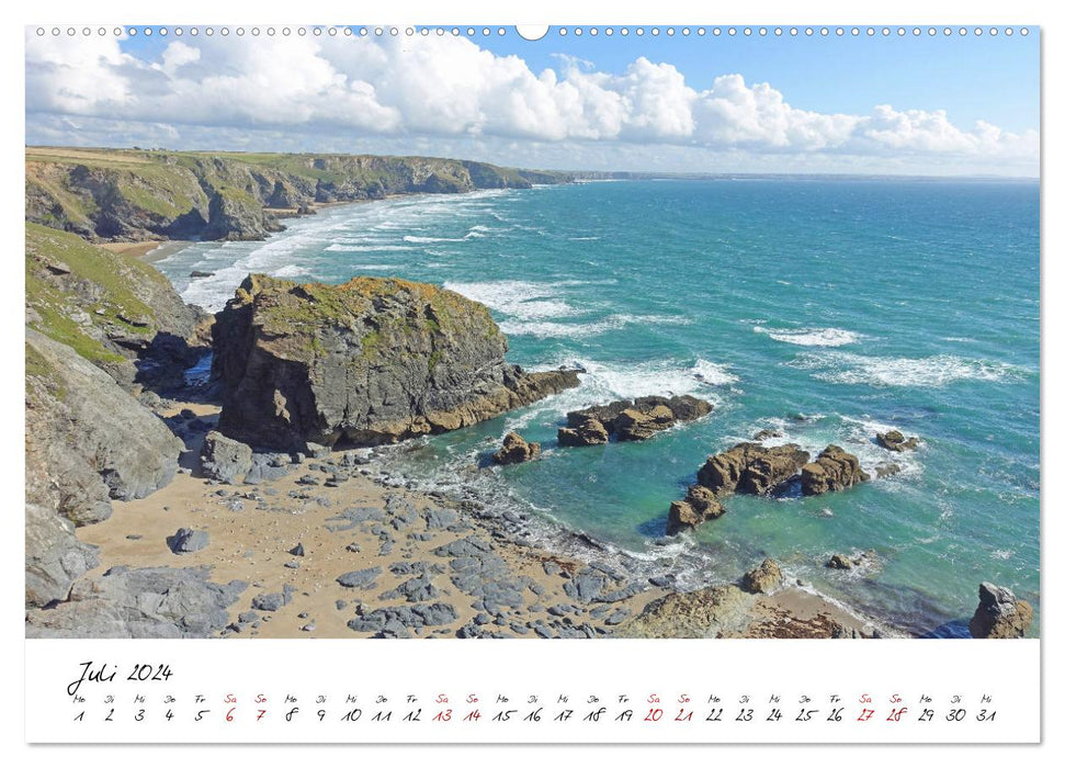 Cornwall. Der malerische Südwesten Englands (CALVENDO Premium Wandkalender 2024)