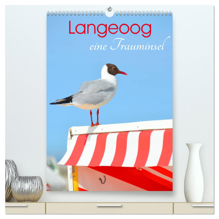 Langeoog - une île de rêve (Calvendo Premium Wall Calendar 2024) 