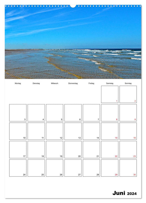 Langeoog - eine Trauminsel (CALVENDO Wandkalender 2024)