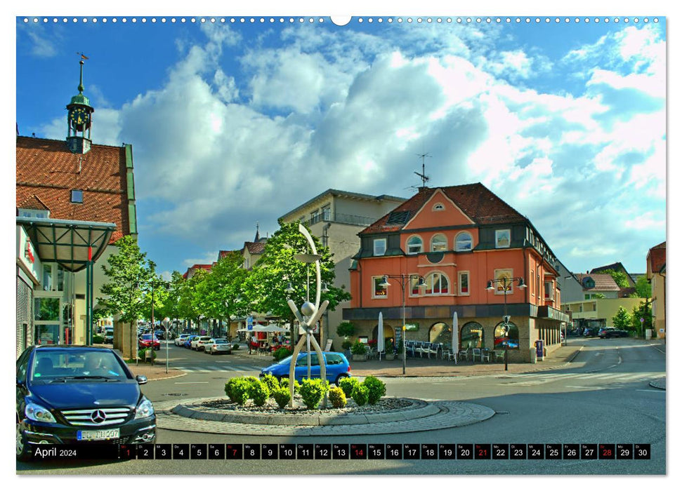Balingen - une incursion visuelle à travers la ville (Calendrier mural CALVENDO Premium 2024) 