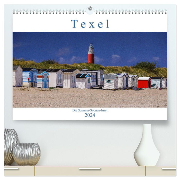 Texel – L'île du soleil d'été (calendrier mural CALVENDO Premium 2024) 