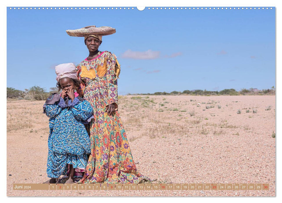 Namibie, aventure africaine (Calvendo Premium Wall Calendar 2024) 